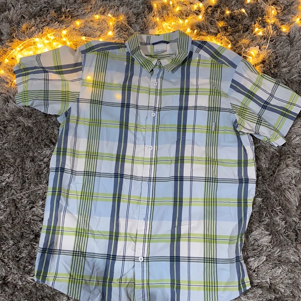 A classic cotton button-up shirt with clean style and soft, durable comfort.